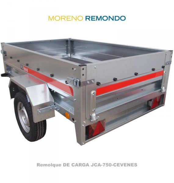 REMOQUE DE CARGA PROFESIONAL JCA-750-CEVENES